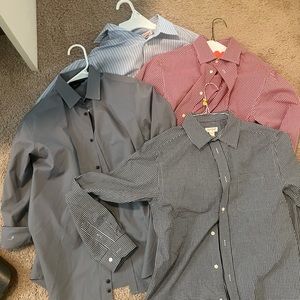 Boys button down dress shirts 14